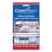 ComplyRight Labor Law Poster Service, "State/Federal Labor Law", 4 x 7 (098433)
