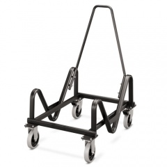 HON Olson Stacker Series Cart, Metal, 21.38" x 35.5" x 37", Black (4043T)
