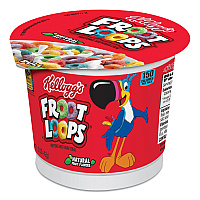 Kellogg's Froot Loops Breakfast Cereal, Single-Serve 1.5 oz Cup, 6/Box (KEB01246)