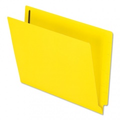 Pendaflex Colored Reinforced End Tab Fastener Folders, 0.75" Expansion, 2 Fasteners, Letter Size, Yellow Exterior, 50/Box (H10U13Y)