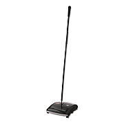 Rubbermaid Commercial Brushless Mechanical Sweeper, 44" Handle, Black/yellow (RCP421588BLA)