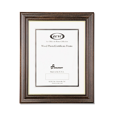 AbilityOne 7105013579979, SKILCRAFT Style G Cherry Frame, Wood, 8.5 x 11, 12/Box