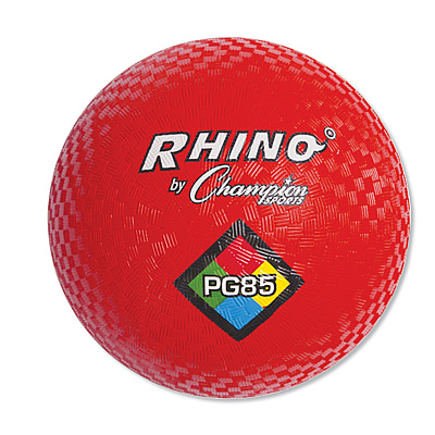 Champion Sports Playground Ball, 8.5" Diameter, Red (CSIPG85)