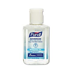 AbilityOne 8520015220835, SKILCRAFT PURELL Instant Liquid Hand Sanitizer, Personal Pump Bottle, 2 oz, 24/Box