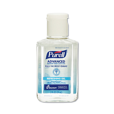 AbilityOne 8520015220835, SKILCRAFT PURELL Instant Liquid Hand Sanitizer, Personal Pump Bottle, 2 oz, 24/Box