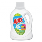 Ajax Laundry Detergent Liquid, Green and Kind, Unscented, 40 Loads, 60 oz Bottle, 6/Carton (AJAXX40)