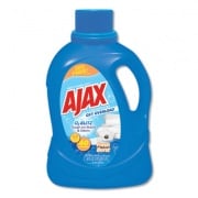 Ajax Laundry Detergent Liquid, Oxy Overload, Fresh Burst Scent, 40 Loads, 60 oz Bottle, 6/Carton (AJAXX37)