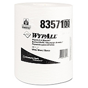 WypAll X70 Wipers in a Bucket Refills, No Bucket, 13 x 10, White, 220/Rolls, 3 Rolls/Carton (KCC83571)