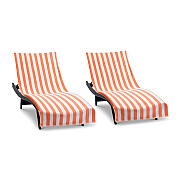 California Cabana Chaise Cover 30x85 Coral, Pack Of 2 (P-CC-CABANA-CO)