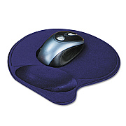 Kensington Wrist Pillow Extra-Cushioned Mouse Support, 7.9 x 10.9, Blue (KMW57803)