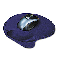 Kensington Wrist Pillow Extra-Cushioned Mouse Support, 7.9 x 10.9, Blue (KMW57803)