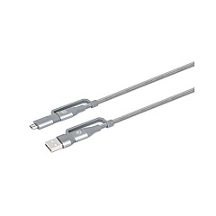 Manhattan - Strategic 4-in-1 Type-c Charging Cable (390606)