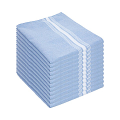 Mariposa Bistro Napkin 18x22 Rv Baby Blue Stripe, Pack Of 12 (PNP-RV-BISTRO-BB)