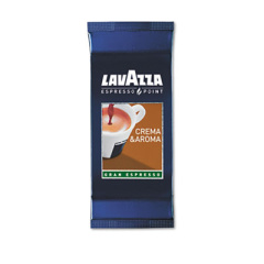 Lavazza Espresso Point Cartridges, Crema Aroma Arabica/Robusta, .25oz, 100/Box (0460)