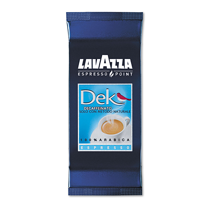 Lavazza Espresso Point Cartridges, 100% Arabica Blend Decaf, 0.25oz, 50/Carton (LAV0603)