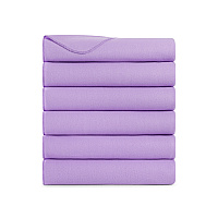 Cozy Soft Polar Fleece Throw 50x60 Purple (case Of 24) (FLC-PLR-5060-6PK-PU)