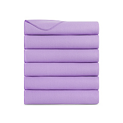 Cozy Soft Polar Fleece Throw 50x60 Purple (case Of 24) (FLC-PLR-5060-6PK-PU)