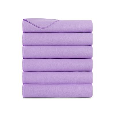 Cozy Soft Polar Fleece Throw 50x60 Purple (case Of 24) (FLC-PLR-5060-6PK-PU)