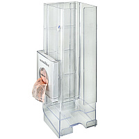 Comicrofiberort Plus Courtesy Dispenser With Scensibles Personal Disposal Bag Refill Pack, Clear, 16"hx5.94" Wx4.64" D, 1 Each, 6/mc (CPD)