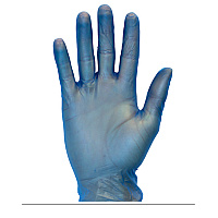 Safety Zone Vinyl Powder Free 3 Mil Gloves Blue Sm - Case Of 1000 (GVP9-SM-1-BL)
