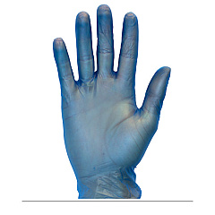 Safety Zone Vinyl Powder Free 3 Mil Gloves Blue Sm - Case Of 1000 (GVP9-SM-1-BL)
