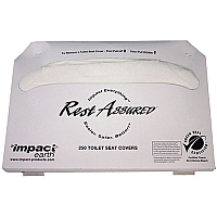 Cover Toilet Seat 1 2 Fold 25ra, Case Of 2500 (25121973)