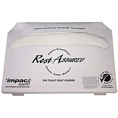 Cover Toilet Seat 1 2 Fold 25ra, Case Of 2500 (25121973)