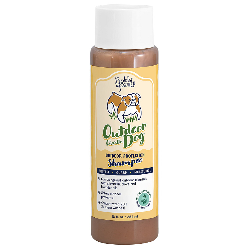 Bobbi Panter Signature Outdoor Dog (charlie Dog) Shampoo (13 Oz), Clove Oil, Lavender Oil, Cedarwood Oil, Citronella, Case Of 12 (BP00090-CS)