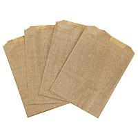 Hospeco Kraft Waxed Paper Receptacle Liner, Kraft/brown, 7.5" X 10.5" X 3", 1000/cs, Case Of 1000 (KL1000)