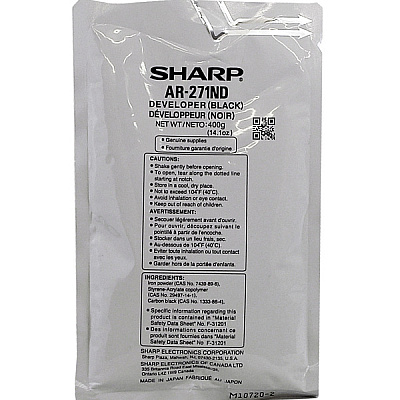 Sharp Developer (AR270MD AR270ND AR271MD AR271ND) (AR270MD, AR270ND, AR271MD, AR271ND)