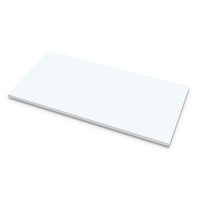 Fellowes Levado Laminate Table Top, 72" x 30", White (9649301)
