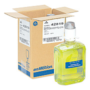 Georgia Pacific Professional GP enMotion Automated Touchless Antimicrobial Foam Soap Refill, Tranquil Aloe, 1,200 mL Bottle, 2/Carton (GPC42819)