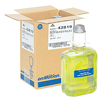 Georgia Pacific Professional GP enMotion Automated Touchless Antimicrobial Foam Soap Refill, Tranquil Aloe, 1,200 mL Bottle, 2/Carton (GPC42819)
