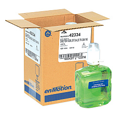 Georgia Pacific Professional GP enMotion Gen2 Moisturizing Foam Hand Sanitizer Dispenser Refill, 1,000 mL, Fragrance-Free, 2/Carton (GPC42334)