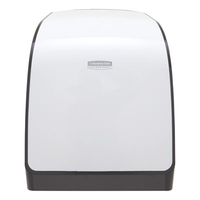 Scott Pro Mod Manual Hard Roll Towel Dispenser, 12.66 X 9.18 X 16.44, White (KCC34347)