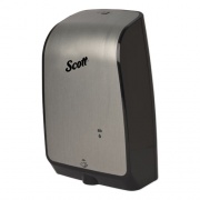 Scott Electronic Skin Care Dispenser, 1,200 mL, 7.3 x 4 x 11.7 Brushed Metallic (32508)