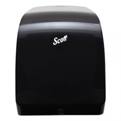 Scott Pro Mod Manual Hard Roll Towel Dispenser, 12.66 x 9.18 x 16.44, Smoke (34346)