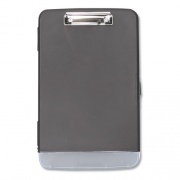 Universal Storage Clipboard with Pen Compartment, 0.5" Clip Capacity, Holds 8.5 x 11 Sheets, Black (40319)