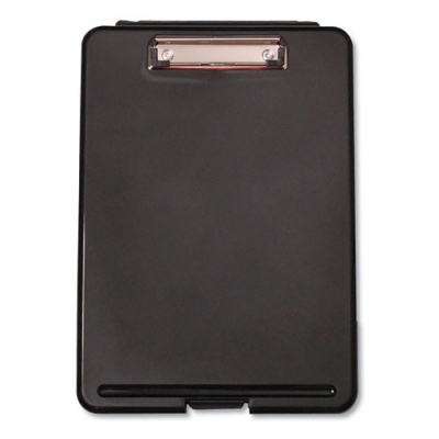 Universal Storage Clipboard, 0.5" Clip Capacity, Holds 8.5 x 11 Sheets, Black (40318)