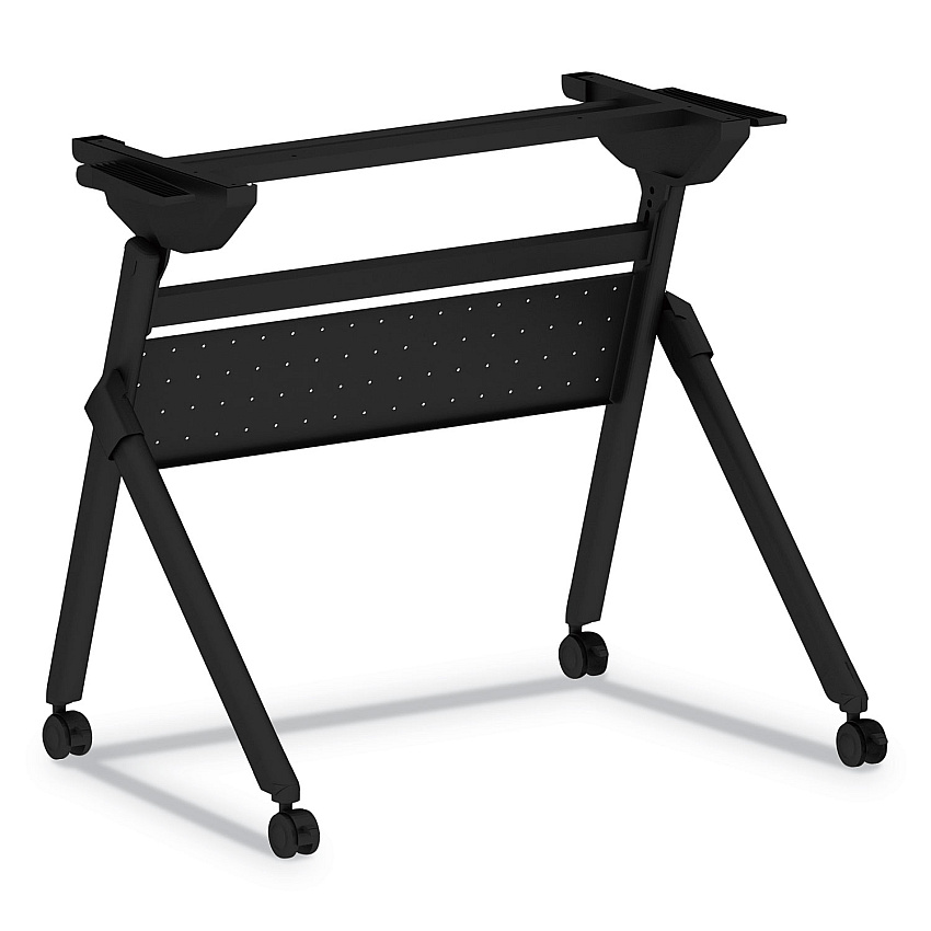 Alera Flip and Nest Table Base, 32.25w x 23.63d x 28.5h, Black (ALEVA7243BK)