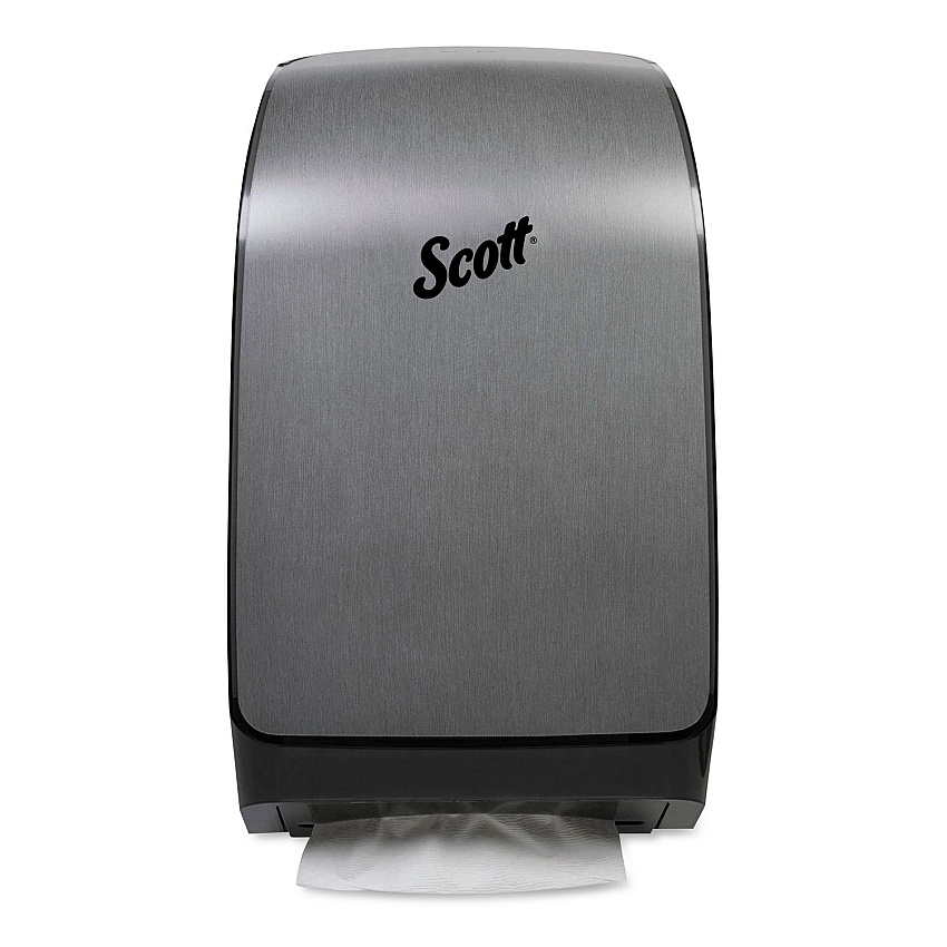 Mod* Scottfold* Towel Dispenser, 10.6 x 5.48 x 18.79, Brushed Metallic (KCC39712)