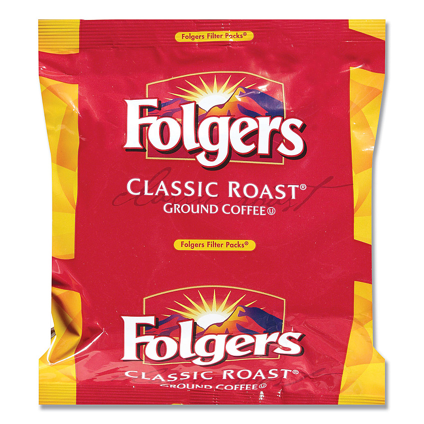 Folgers Coffee Filter Packs, Regular, 1.05 oz Filter Pack, 40/Carton (FOL52320)