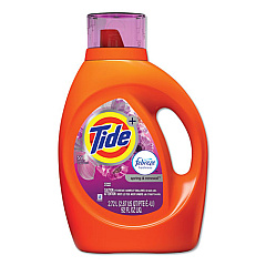Tide Plus Febreze Laundry Detergent, Springandrenewal Scent,92 Oz Bottle,4/Carton (PGC87566CT)