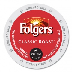 Folgers Gourmet Selections Classic Roast Coffee K-Cups, 96/Carton (6685CT)