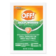 OFF! Deep Woods Towelettes, 12/Box, 12 Boxes/Carton (611072)