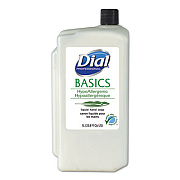 Dial Basics Liquid Hand Soap Refill for 1 L Liquid Dispenser, Fresh Floral, 1 L, 8/Carton (DIA06046)