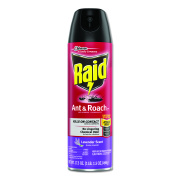 Raid Ant and Roach Killer, 17.5 oz Aerosol Spray, Lavender, 12/Carton (334632)
