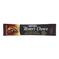 Nescaf Taster's Choice House Blend Instant Coffee, 0.1oz Stick, 6/Box, 12Box/Carton (NES32486)