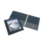 AbilityOne 7510014621385 SKILCRAFT Framed Slant-D Ring View Binder, 3 Rings, 1.5" Capacity, 11 x 8.5, Navy Blue