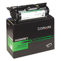Lexmark 64084HW High-Yield Toner, 21,000 Page-Yield, Black